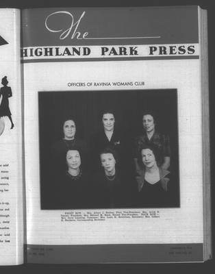 Highland Park Press, 9 Jan 1941