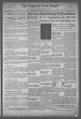 Highland Park Press, 28 Aug 1941