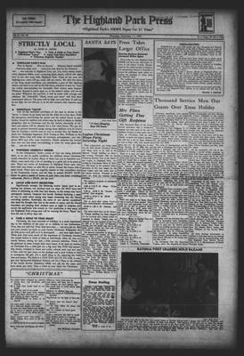 Highland Park Press, 11 Dec 1941