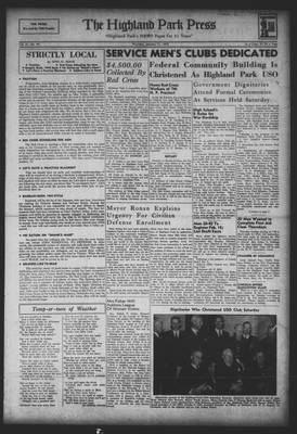 Highland Park Press, 15 Jan 1942