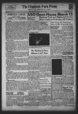 Highland Park Press, 5 Mar 1942