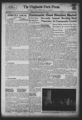 Highland Park Press, 11 Jun 1942