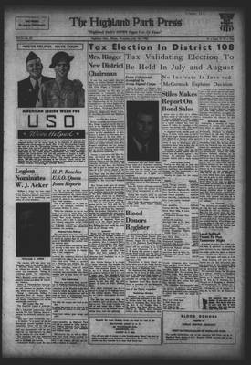 Highland Park Press, 16 Jul 1942