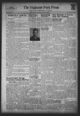 Highland Park Press, 20 Aug 1942