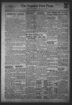 Highland Park Press, 27 Aug 1942