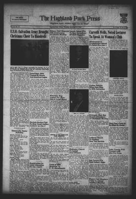 Highland Park Press, 31 Dec 1942