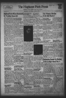 Highland Park Press, 28 Jan 1943