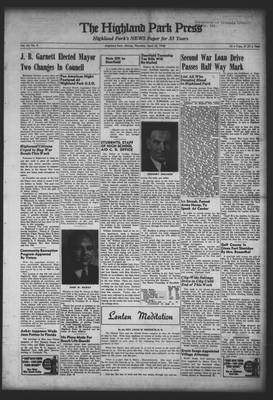 Highland Park Press, 22 Apr 1943