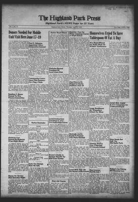 Highland Park Press, 11 Jun 1943