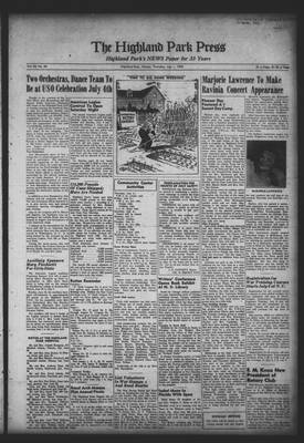 Highland Park Press, 1 Jul 1943