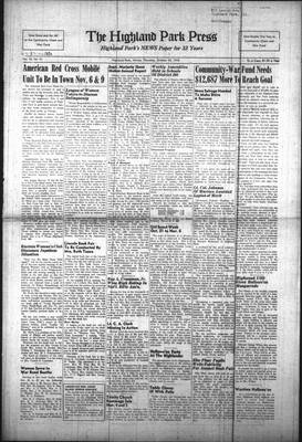 Highland Park Press, 28 Oct 1943