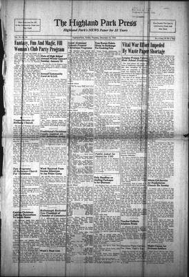 Highland Park Press, 16 Dec 1943