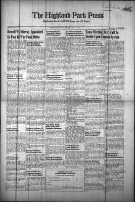 Highland Park Press, 4 May 1944