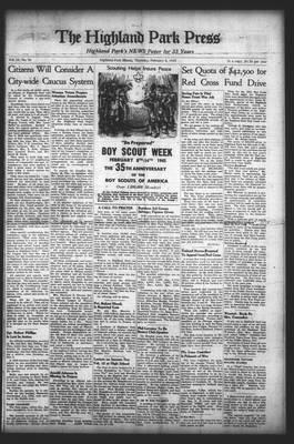 Highland Park Press, 8 Feb 1945