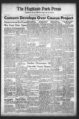 Highland Park Press, 1 Mar 1945