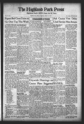 Highland Park Press, 15 Mar 1945