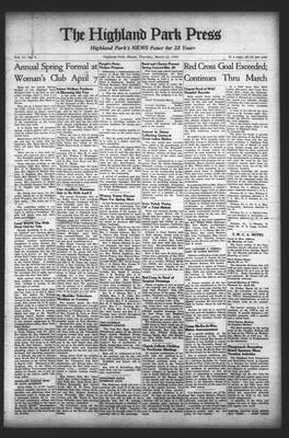 Highland Park Press, 22 Mar 1945