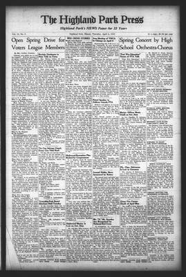 Highland Park Press, 6 Apr 1945