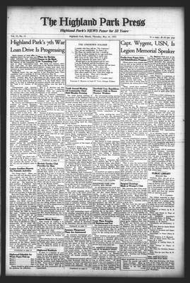 Highland Park Press, 24 May 1945