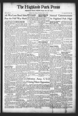 Highland Park Press, 31 May 1945