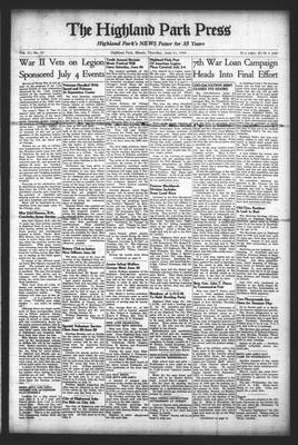 Highland Park Press, 21 Jun 1945