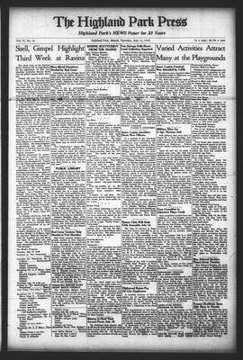 Highland Park Press, 12 Jul 1945