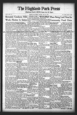 Highland Park Press, 26 Jul 1945