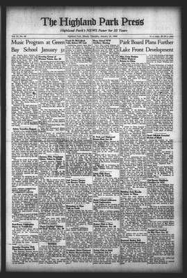 Highland Park Press, 24 Jan 1946