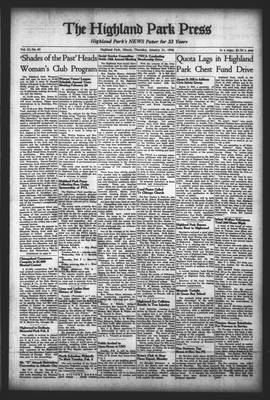 Highland Park Press, 31 Jan 1946