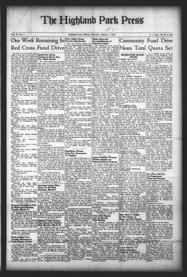 Highland Park Press, 7 Mar 1946