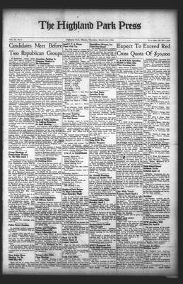 Highland Park Press, 28 Mar 1946