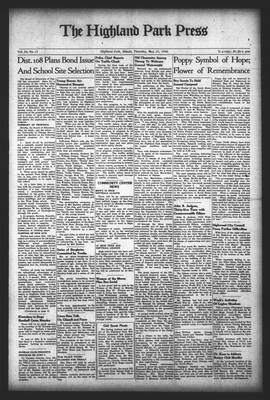 Highland Park Press, 23 May 1946