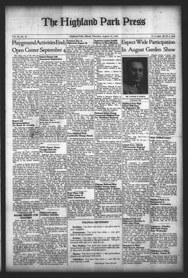 Highland Park Press, 15 Aug 1946