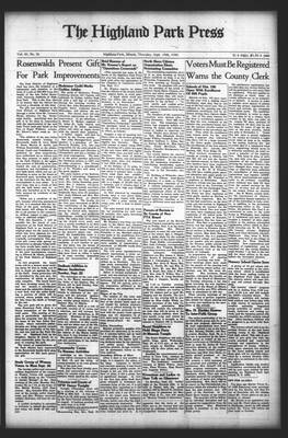 Highland Park Press, 19 Sep 1946