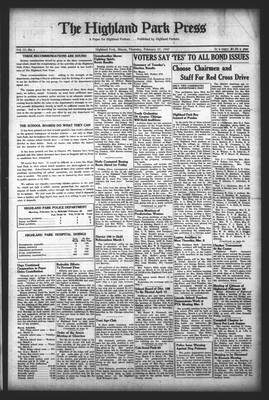 Highland Park Press, 27 Feb 1947