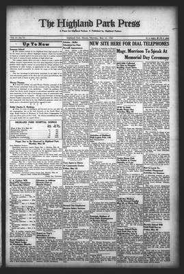 Highland Park Press, 22 May 1947