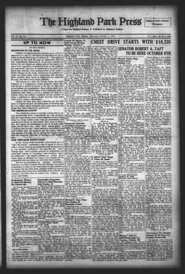 Highland Park Press, 2 Oct 1947