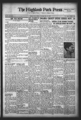 Highland Park Press, 13 Nov 1947