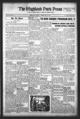 Highland Park Press, 27 Nov 1947