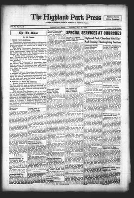 Highland Park Press, 18 Nov 1948