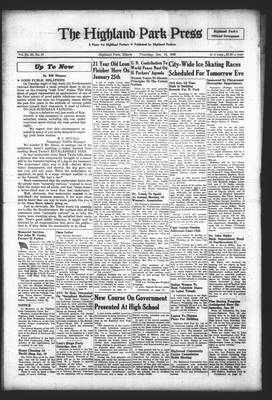 Highland Park Press, 13 Jan 1949