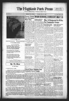 Highland Park Press, 12 May 1949