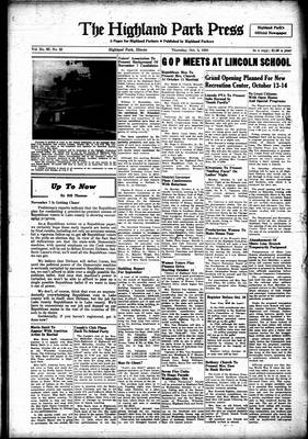 Highland Park Press, 5 Oct 1950