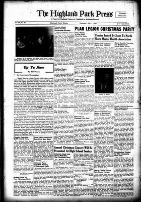 Highland Park Press, 7 Dec 1950