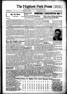 Highland Park Press, 19 Apr 1951