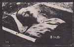The corpse of Kostantine Bokan lies in a coffin.