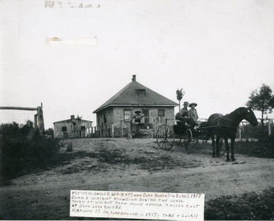 The John Wright Farm, Hwy. 17, 1917
