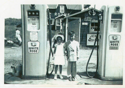 Joyce and Gary Fitzgerald, Dean Lake, 1954