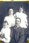 Sam and Annie Allen with Children Ada and Horace, 1903