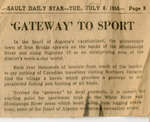 Iron Bridge News - Gateway to Sport, 1958